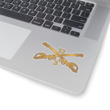 Load image into Gallery viewer, Kiss-Cut Stickers - Army - 3rd Squadron - 12th Cavalry Branch wo Txt