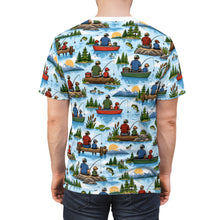 Load image into Gallery viewer, Father-Son Fishing Trip All-Over Print Tee