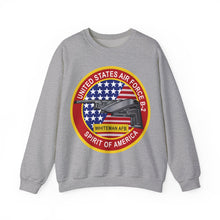 Load image into Gallery viewer, Unisex Heavy Blend Crewneck Sweatshirt - Usaf - B2 - Spirit - Stealth Bomber Wo Txt
