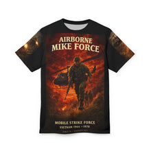 Load image into Gallery viewer, MACV-SOG Tribute Tee — "Help Is on the Way" Airborne Mobile Force Shirt