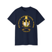 Load image into Gallery viewer, Unisex Ultra Cotton Tee - SOF - JFK Special Warfare Center - School Veteran wo BackGrnd