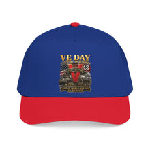 Load image into Gallery viewer, Mid Profile Baseball Cap - Army - VE Day - Victory in Europe Day - End of WWII - 3D - Enhanced