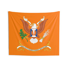 Load image into Gallery viewer, 154th Signal Battalion "Los Medios" Colors Wall Tapestry