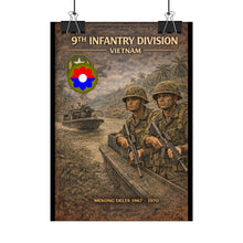Load image into Gallery viewer, Rolled Posters - 9th Infantry Division in Vietnam