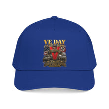 Load image into Gallery viewer, Mid Profile Baseball Cap - Army - VE Day - Victory in Europe Day - End of WWII - 3D - Enhanced