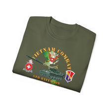 Load image into Gallery viewer, Unisex Ultra Cotton Tee - 6th Bn, 14th Artillery Regiment - w 1st Field Force - M107 - 175mm Gun - Vietnam Vet w VN SVC