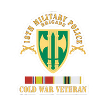 Load image into Gallery viewer, Kiss-Cut Stickers - Army - 18th MP Brigade - COLD SVC X 300