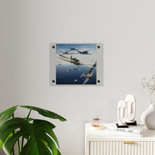 Load image into Gallery viewer, Acrylic Wall Art Panel - Curtis P-40 Kittyhawk w Machine Guns Blazing