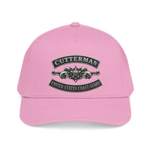 Load image into Gallery viewer, Mid Profile Baseball Cap - USCG - Cutterman - Enlisted w txt - 3D - Enhanced