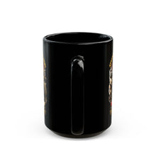 Load image into Gallery viewer, Black Mug (15oz) - Army - 7th Unites States Army - 7 Steps to Hell w Germany Tab - SS w COLD WAR SVC - 3D - Enhanced