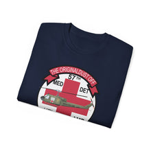 Load image into Gallery viewer, Unisex Ultra Cotton Tee - Army - 57th Medical Company - Original Dustoff - Aviator Badge - Vietnam w VN SVC