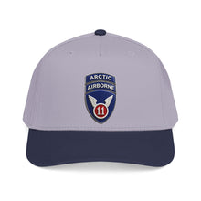 Load image into Gallery viewer, Mid Profile Baseball Cap - 11th Airborne Division w Arctic Tab wo txt - 3D - Enhanced