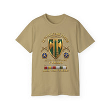 Load image into Gallery viewer, Unisex Ultra Cotton Tee - Army - 18th MP Brigade - V Corps- COLD SVC - 3d Enhanced X 300