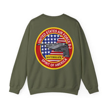 Load image into Gallery viewer, Unisex Heavy Blend Crewneck Sweatshirt - Usaf - B2 - Spirit - Stealth Bomber Wo Txt