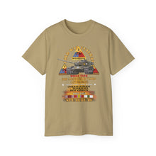 Load image into Gallery viewer, Unisex Ultra Cotton Tee - Army - Cold War Vet - 3rd Armored Division - Gelnhausen, Germany - M60A3 Tank - Spearhead w Fire - 1982-1984 w DUI - COLD X 300