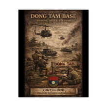 Load image into Gallery viewer, Matte Poster - Dong Tam Base, Mekong Delta 1967-70