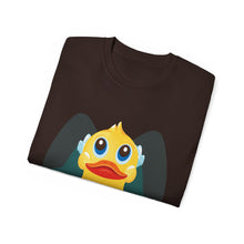 Load image into Gallery viewer, Unisex Ultra Cotton Tee - Yellow Rubber Duck - Front with Water - First Sergeant