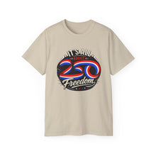Load image into Gallery viewer, Unisex Ultra Cotton Tee - 250 years of freedom - Classic T Shirt