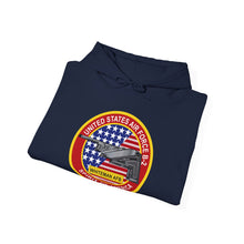 Load image into Gallery viewer, Unisex Heavy Blend™ Hooded Sweatshirt - Usaf - B2 - Spirit - Stealth Bomber Wo Txt