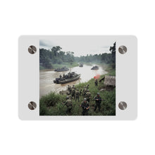 Load image into Gallery viewer, Acrylic Wall Art Panel - MRF - 9th Infantry in the Mekong - Vietnam