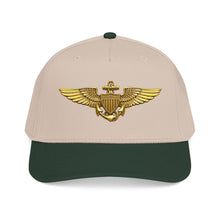 Load image into Gallery viewer, Mid Profile Baseball Cap - USCG - Aviator Badge wo txt - 3D - Enhanced