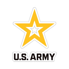 Load image into Gallery viewer, Kiss-Cut Stickers - Army Star W Us Army