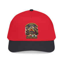 Load image into Gallery viewer, Mid Profile Baseball Cap - Army - 7th Unites States Army - 7 Steps to Hell w Germany Tab - SS w COLD WAR SVC - 3D - Enhanced