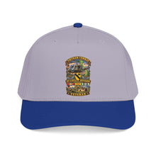 Load image into Gallery viewer, Mid Profile Baseball Cap - Army - Vietnam Combat Cavalry Veteran w 1st Cav Div SSI Big Helo - 3D - Enhanced