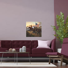 Load image into Gallery viewer, Indoor and Outdoor Silk Posters - Charge up JanJuan Hill