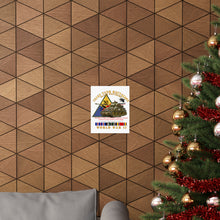 Load image into Gallery viewer, Premium Matte vertical posters - Army - 761st Tank Battalion - Black Panthers - w Tank w SSI Wwii EU SVC