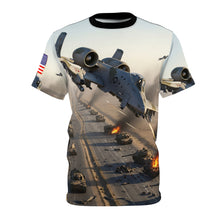 Load image into Gallery viewer, Unisex Tee - A-10 Attack Gulf War - Highway of Death All Over Print Design