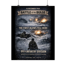 Load image into Gallery viewer, Matte Poster - 99th Infantry Division - Battle of the Bulge