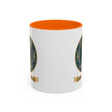 Load image into Gallery viewer, Accent Coffee Mug — "Celebrating 200 Years" Solomon Koonce Portrait (11/15 oz)