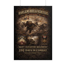 Load image into Gallery viewer, Rolled Posters - 369th Infantry Regiment - Assault across No Man's Land - WWI - Poster 1