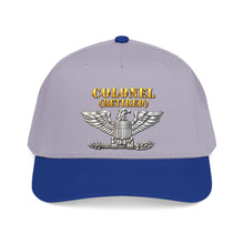 Load image into Gallery viewer, Mid Profile Baseball Cap - Colonel - Retired - 3D - Enhanced
