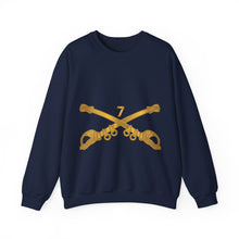 Load image into Gallery viewer, Crewneck Sweatshirt - Army - 7th Cavalry Branch wo Txt X 300