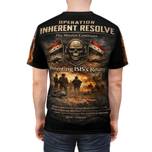 Load image into Gallery viewer, Operation Inherent Resolve Tribute Tee — War Against ISIS Memorial T-Shirt