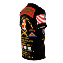 Load image into Gallery viewer, Unisex AOP - 1st Missile Bn, 81st Artillery 56th Artillery Group - Neu-Ulm Germany - Wiley Barracks, Firing Missile, Cold War Service