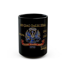 Load image into Gallery viewer, Black Mug (15oz) - SSG - Carl M. Klink - Veteran tribute in 3D enhanced