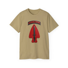 Load image into Gallery viewer, Unisex Ultra Cotton Tee - Army - DUI - 1st Special Forces Operational Detachment–Delta (Airborne) wo txt - 3D - Enhanced
