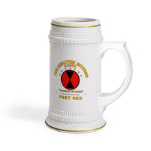 Load image into Gallery viewer, Beer Stein Mug - Army - 7th Infantry Division - Ft Ord