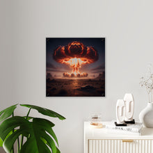 Load image into Gallery viewer, Acrylic Wall Art Panel - Atomic Blast in the desert
