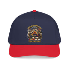 Load image into Gallery viewer, Mid Profile Baseball Cap - Army - 7th Unites States Army - 7 Steps to Hell w Germany Tab - SS w COLD WAR SVC - 3D - Enhanced