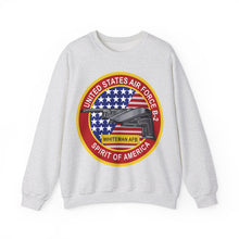 Load image into Gallery viewer, Unisex Heavy Blend Crewneck Sweatshirt - Usaf - B2 - Spirit - Stealth Bomber Wo Txt