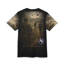 Load image into Gallery viewer, White Horse Division (9th Infantry) All-Over Print Tee — Vietnam War ROK Tribute