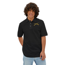 Load image into Gallery viewer, Men's Piqué Polo - Infantry Branch - Crossed Rifles