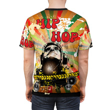Load image into Gallery viewer, Unisex Cut & Sew Tee (AOP) - Hip Hop - Music and Dancing