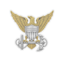 Load image into Gallery viewer, Kiss-Cut Stickers - USCG Emblem
