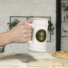 Load image into Gallery viewer, United States Army Retired Beer Stein - Military Veteran Stein Mug