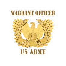 Load image into Gallery viewer, Kiss-Cut Stickers - Army - Emblem - Warrant Officer Insignia X 300